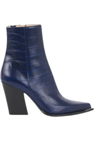 BARBARA BUI Schoenen, Dames, Blauw, 39 EU, Leer, Boots