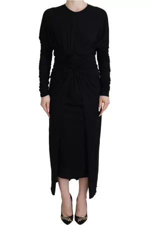 Dolce & Gabbana Dames Lange jurken - Maxi kleedjes - Zwart - Dames