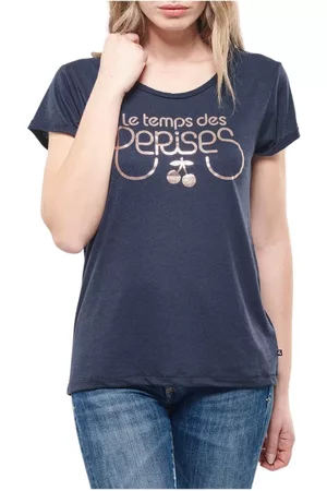 Le Temps des Cerises Dames T-shirts - T-shirts - Blauw - Dames