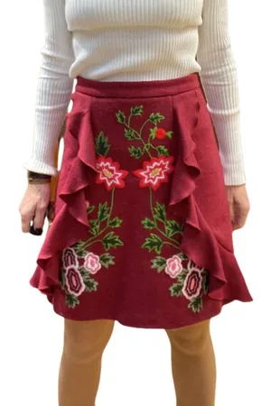 Manoush Rokken, Dames, Rood, S, Short Skirts