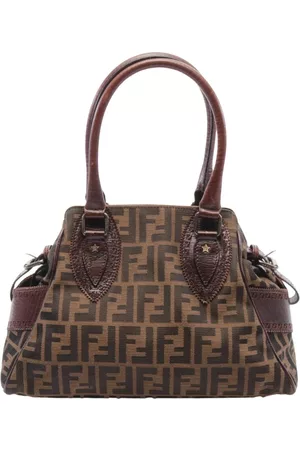 Fendi Dames Handtassen - Vintage tassen - Bruin - Dames