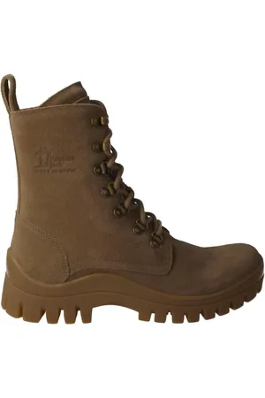 Panama Jack Schoenen, Dames, Bruin, 37 EU, Leer, Lace-up Boots