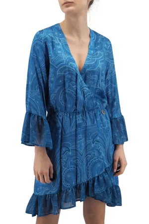 GAËLLE Kleedjes, Dames, Blauw, S, Day Kleedjes