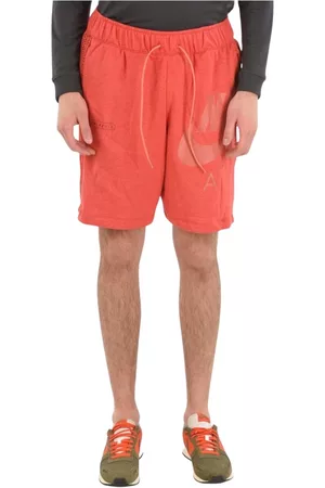 Nike Heren Shorts - Korte Broeken - Oranje - Heren