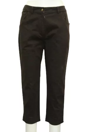 Dior Dames Broeken - Vintage broeken - Bruin - Dames