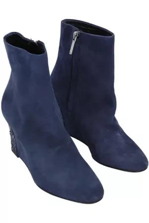 Dior Dames Vintage schoenen - Vintage schoenen - Blauw - Dames