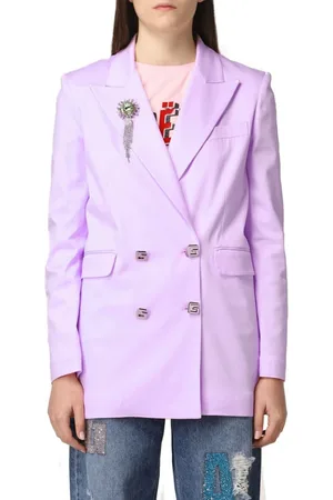 GAËLLE Jassen, Dames, Paars, XS, Katoen, Vests