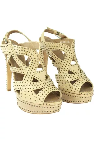 Dior Dames Vintage schoenen - Vintage schoenen - Beige - Dames