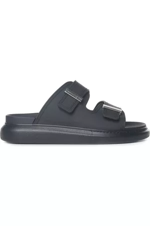 Alexander McQueen Heren Slippers - Slippers - Zwart - Heren