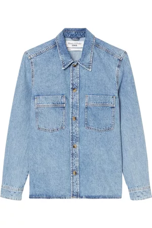 Marc O’ Polo Heren Spijkerjassen - Spijkerjassen - Blauw - Heren