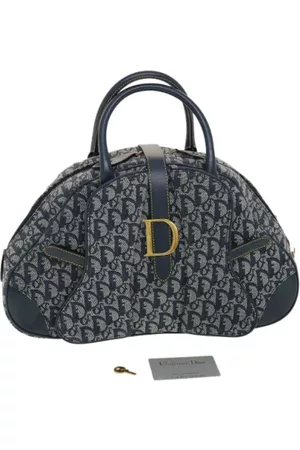 Dior Dames Handtassen - Vintage tassen - Blauw - Dames