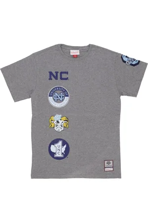 Mitchell & Ness Tops, Heren, Grijs, L, T-Shirts