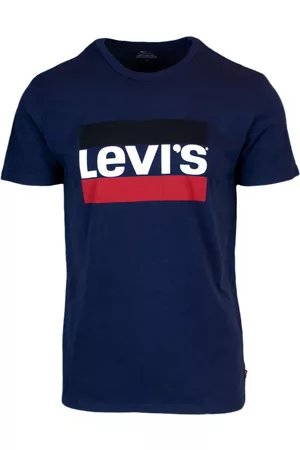 Levi's Heren T-shirts - Levi's - Shirts - Blauw - Heren