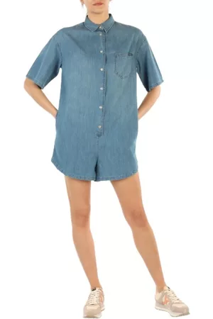 Replay Dames Playsuits - Playsuits - Blauw - Dames