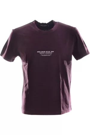 Dolce & Gabbana Heren T-shirts - Shirts - Paars - Heren
