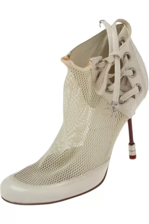 Dior Dames Vintage schoenen - Vintage schoenen - Wit - Dames