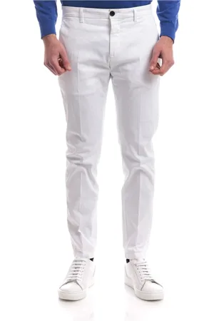 DEPARTMENT FIVE Broeken, Heren, Wit, W38, Katoen, Chinos