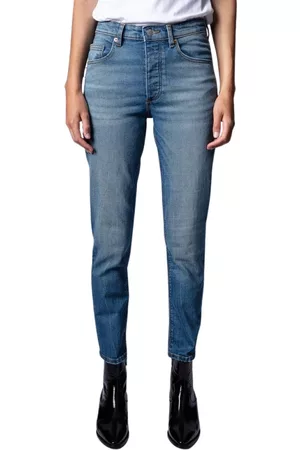 Zadig & Voltaire Dames Skinny - Skinny Jeans - Blauw - Dames
