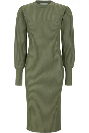 Soft Rebels Dames Casual jurken - Casual kleedjes - Groen - Dames