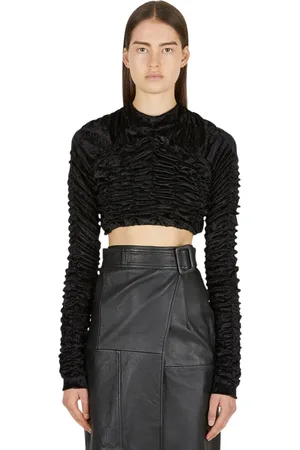 ESTER MANAS Blouses & Shirts, Dames, Zwart, S, Polyester, Tops