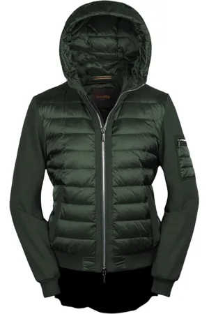 MOORER Jassen, Heren, Groen, XL, Bomber Jassen