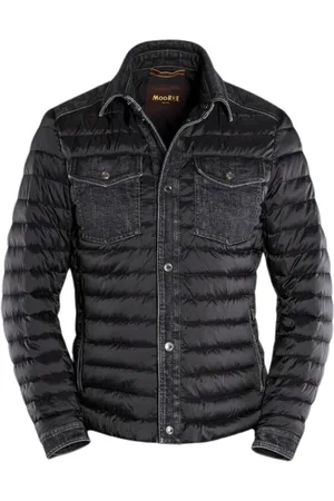 MOORER Jassen, Heren, Zwart, 4Xl, Nylon, Jassen