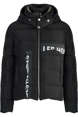 Les Hommes Jassen, Heren, Zwart, M, Denim, Denim Jassen