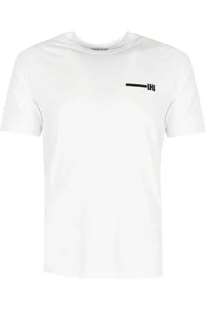 Les Hommes Tops, Heren, Wit, L, Katoen, T-Shirts