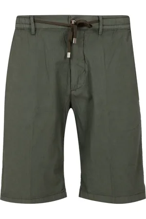 CRUNA Korte broeken, Heren, Groen, S, Katoen, Casual Shorts