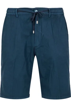 CRUNA Korte broeken, Heren, Blauw, S, Katoen, Casual Shorts