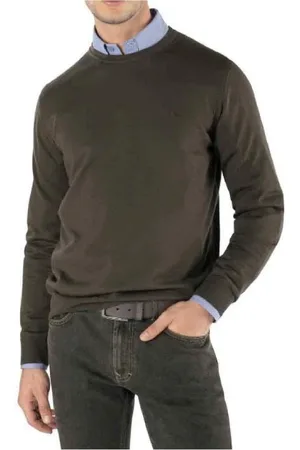 HARMONT&BLAINE Truien, Heren, Groen, XL, Jeans