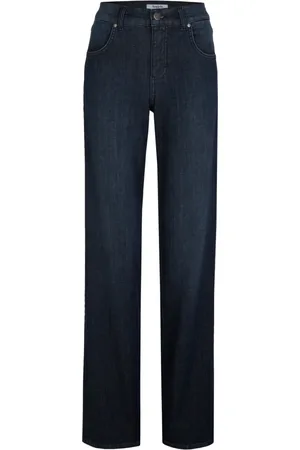 Angels Jeans, Dames, Blauw, 2XL L30, Katoen, Skinny Jeans