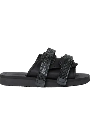 BLUMARINE Schoenen, Dames, Zwart, 37 EU, Satijn, Slippers