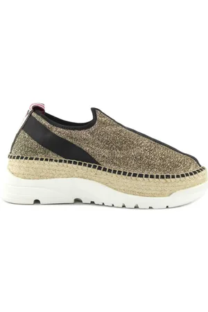 Espadrilles Schoenen, Dames, Geel, 39 EU