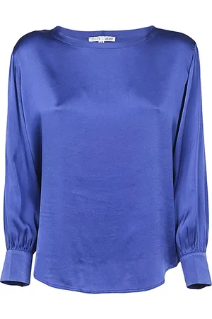 Zero C Blouses & Shirts, Dames, Blauw, S, Blouses