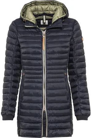 Camel Active Jassen, Dames, Blauw, XL, Polyester, Down Jassen