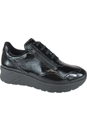 Solidus Schoenen, Dames, Zwart, 40 EU, Schoenen Sneaker