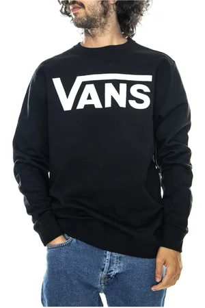 Vans Sweatshirts & Hoodies, Heren, Zwart, S, Katoen, Sweatshirt Hoodies
