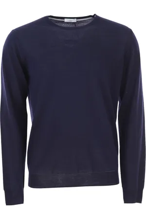 Paolo Pecora Sweatshirts & Hoodies, Heren, Blauw, XL, Sweatshirt