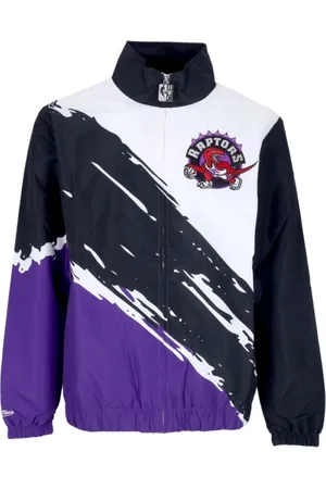 Mitchell & Ness Sweatshirts & Hoodies, Heren, Paars, XS, Sweater met rits