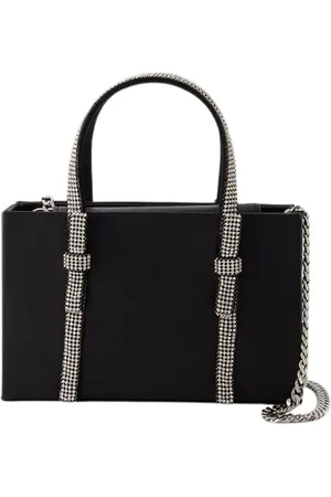KARA Tassen, Dames, Zwart, ONE Size, Katoen, Handbags