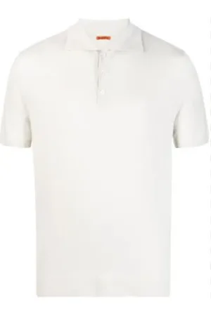 BARENA Tops, Heren, Grijs, S, Polo Shirt