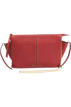 Céline Pre-owned, Dames, Rood, ONE Size, Leer, Pre-owned Leather celine-bags