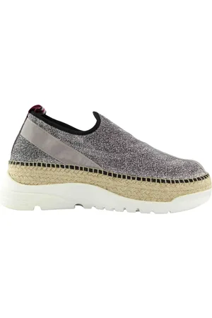 Espadrilles Schoenen, Dames, Grijs, 36 EU