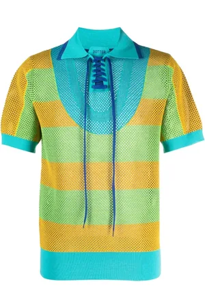 Botter Tops, Heren, Veelkleurig, M, Wol, Polo Shirt