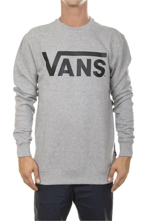 Vans Sweatshirts & Hoodies, Heren, Grijs, S, Katoen, Sweatshirt Hoodies