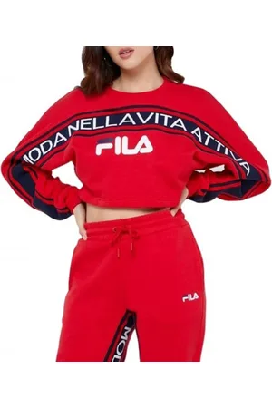Fila Sweatshirts & Hoodies, Dames, Rood, M, Sweatshirt