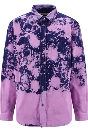 DARKPARK Overhemden, Heren, Roze, L, Katoen, Casual overhemd