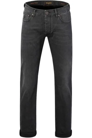 MOORER Broeken, Heren, Zwart, W31, Denim, Broeken