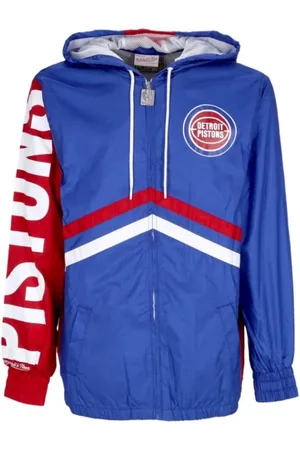 Mitchell & Ness Sweatshirts & Hoodies, Heren, Blauw, XL, Sweater met rits